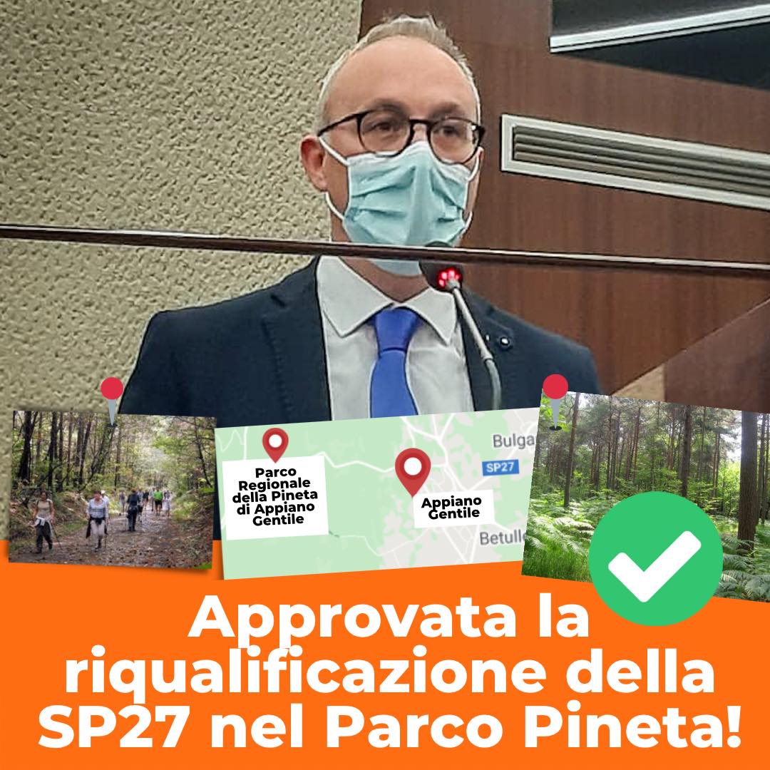 Appiano Gentile: riqualificazione e nuova ciclopedonale per la Strada provinciale 27